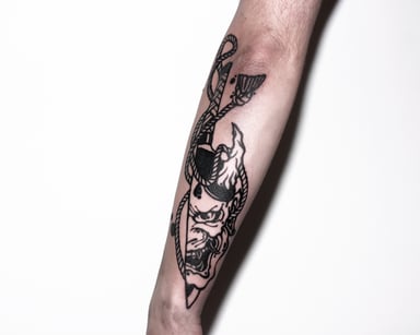 TattooGigs tattoo from Nemanja P tattoo artist (Blackwork style)
