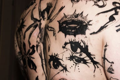 TattooGigs tattoo from Nemanja P tattoo artist (Blackwork style)