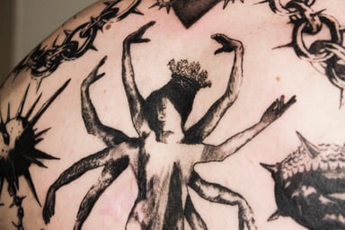 TattooGigs tattoo from Nemanja P tattoo artist (Blackwork style)
