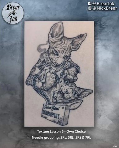 TattooGigs tattoo from Nick B tattoo artist (Black and grey, Illustrative style)