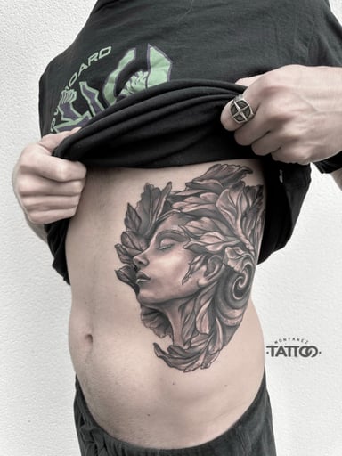 TattooGigs tattoo from Paco M tattoo artist (Black and grey, Ornamental style)