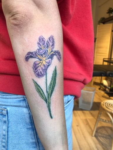 TattooGigs tattoo from The Witch a tattoo artist (Stick and poke style)