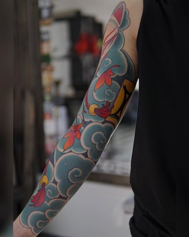 TattooGigs tattoo from Aliaksei S tattoo artist (Neo-traditional, Japanese traditional style)