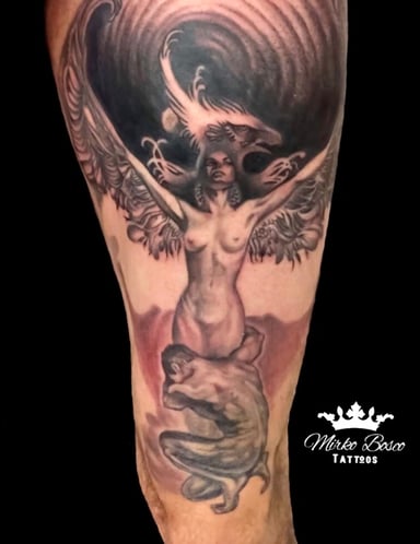 TattooGigs tattoo from Mirko  B tattoo artist (Realism, Portrait, Black and grey style)