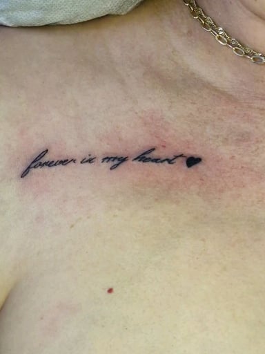 TattooGigs tattoo from Gheorghe  A tattoo artist (Script, Fine-line style)