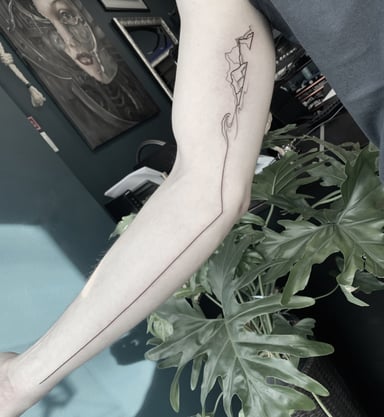 TattooGigs tattoo from Kinga K tattoo artist (Continuous line style)