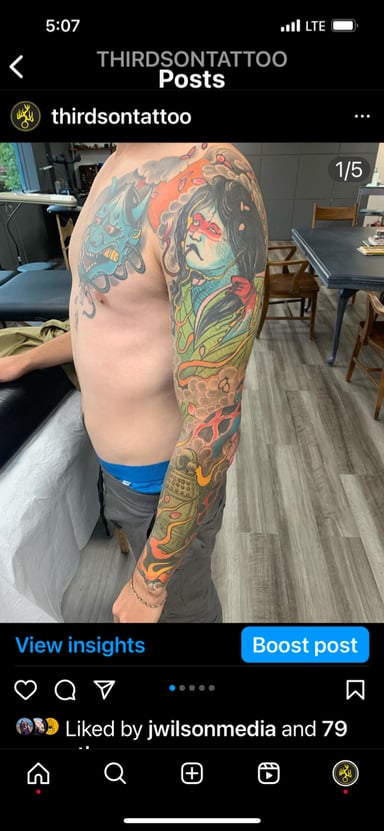 TattooGigs tattoo from Dave  A tattoo artist ( style)