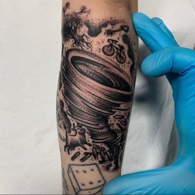 TattooGigs tattoo from Stefania C tattoo artist (Black and grey, Blackwork, Illustrative, Sketch style)