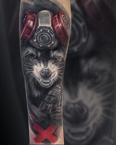 TattooGigs tattoo from Dmytro  K tattoo artist (Realism, Portrait, Black and grey style)