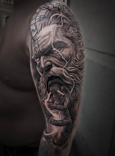 TattooGigs tattoo from Dmytro  K tattoo artist (Realism, Portrait, Black and grey style)