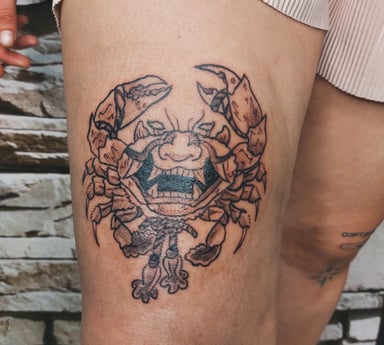 TattooGigs tattoo from Kat A tattoo artist (Japanese traditional, Blackwork style)
