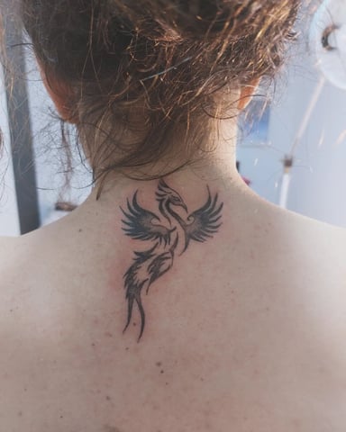TattooGigs tattoo from Kat A tattoo artist (Blackwork, Illustrative, Fine-line style)