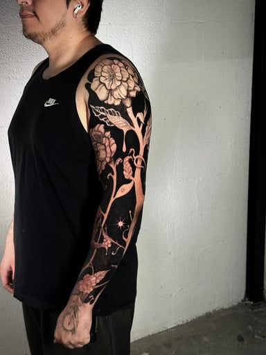 TattooGigs tattoo from Esteban M tattoo artist (Blackwork style)