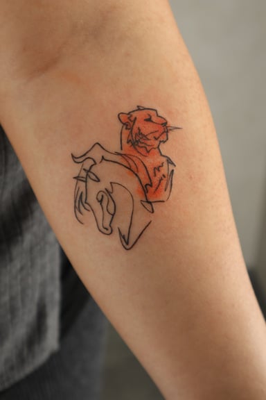TattooGigs tattoo from Maude D tattoo artist (Illustrative, Sketch, Watercolor style)