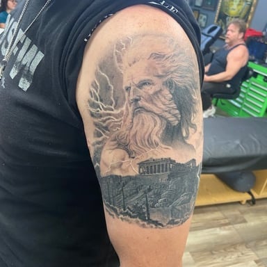 TattooGigs tattoo from Electric  E tattoo artist ( style)