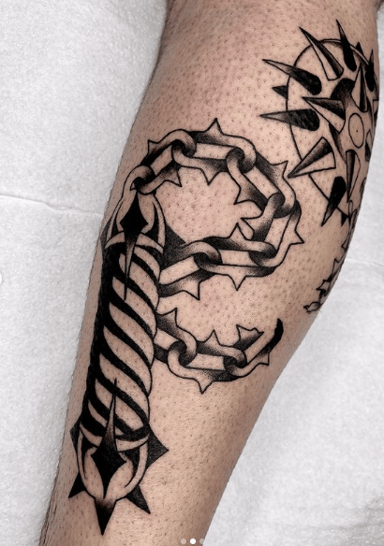 TattooGigs tattoo from Sergiy G tattoo artist (American traditional, Blackwork style)