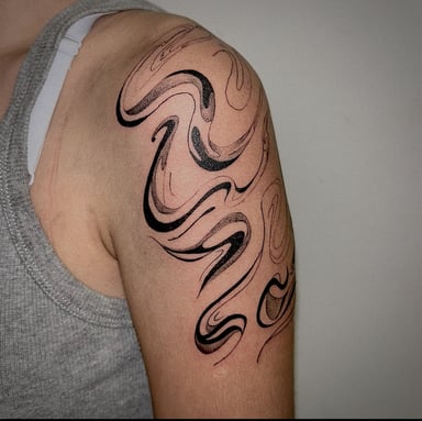 TattooGigs tattoo from Kai S tattoo artist (Blackwork, Abstract style)