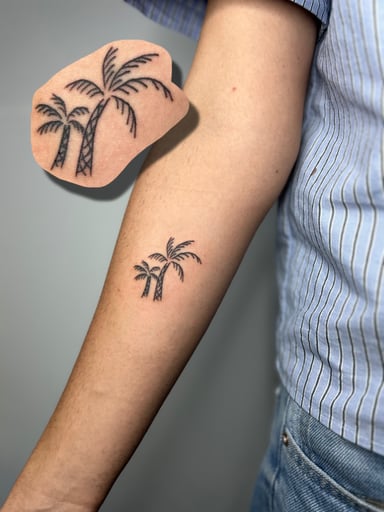 TattooGigs tattoo from Evina B tattoo artist (Continuous line, Minimalist style)