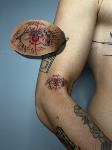 TattooGigs tattoo from Evina B tattoo artist (Dotwork style)