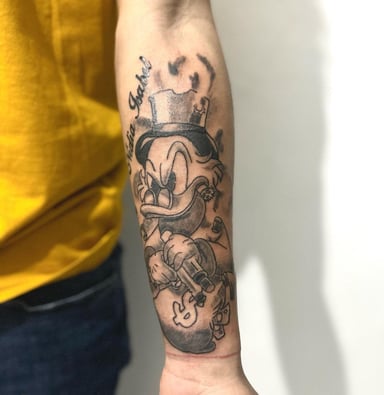 TattooGigs tattoo from Evina B tattoo artist (Black and grey, Illustrative style)