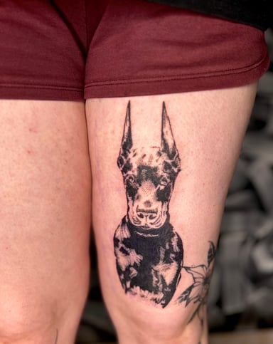 TattooGigs tattoo from Evina B tattoo artist (Realism, Blackwork style)