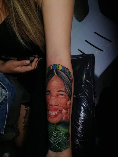 TattooGigs tattoo from Pauljeryand Chris B tattoo artist (Portrait, Surrealism style)