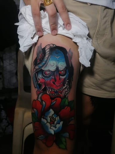 TattooGigs tattoo from Pauljeryand Chris B tattoo artist (Neo-traditional style)