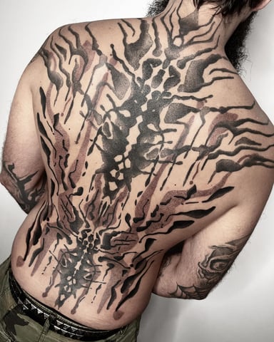 TattooGigs tattoo from Lisa L tattoo artist (Blackwork, Dotwork, Abstract style)