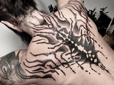 TattooGigs tattoo from Lisa L tattoo artist (Blackwork, Tribal, Abstract style)