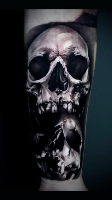 TattooGigs tattoo from Aureus T tattoo artist (Realism, Portrait, Black and grey style)