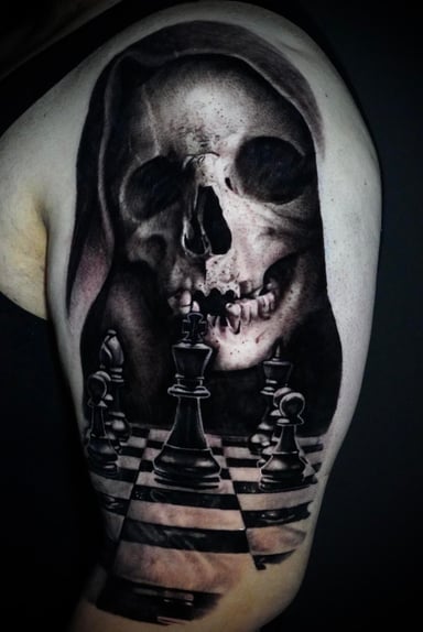 TattooGigs tattoo from Aureus T tattoo artist (Realism, Portrait, Black and grey style)