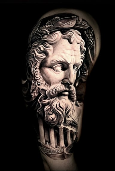 TattooGigs tattoo from Aureus T tattoo artist (Realism, Portrait, Black and grey style)