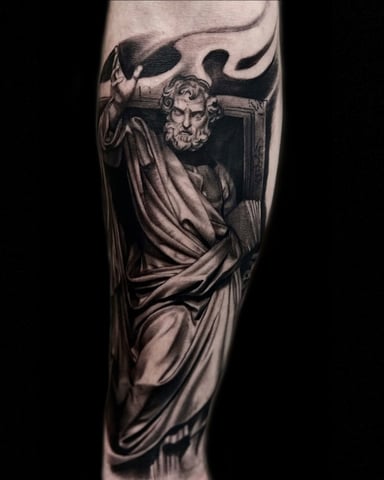 TattooGigs tattoo from Aureus T tattoo artist (Realism, Portrait, Black and grey style)