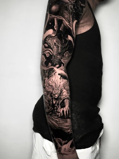 TattooGigs tattoo from Lucky V tattoo artist ( style)
