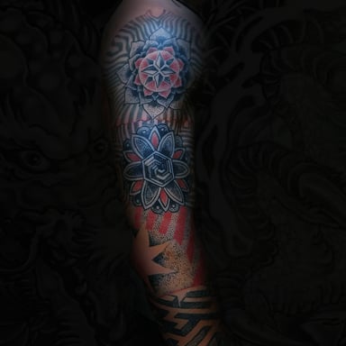 TattooGigs tattoo from Aram T tattoo artist (Dotwork style)