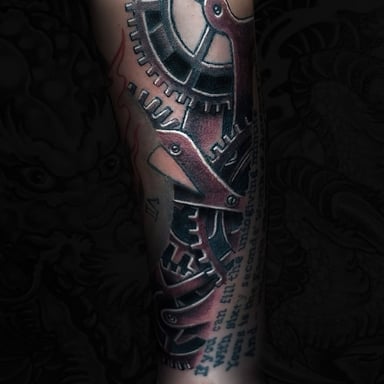 TattooGigs tattoo from Aram T tattoo artist (Biomechanical style)