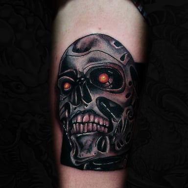 TattooGigs tattoo from Aram T tattoo artist (Horror style)