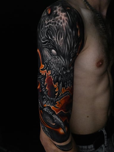 TattooGigs tattoo from Ivan A tattoo artist (Biomechanical style)