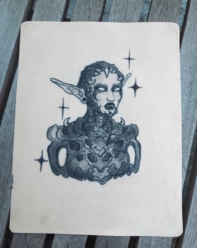 TattooGigs tattoo from Dariiy M tattoo artist (Horror, Illustrative style)