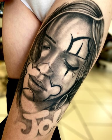 TattooGigs tattoo from Ben R tattoo artist (Chicano style)