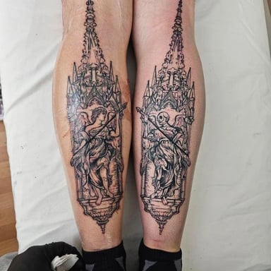 TattooGigs tattoo from Daniel T tattoo artist (Blackwork style)