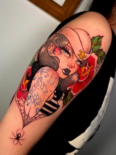TattooGigs tattoo from Mirna R tattoo artist (Neo-traditional, Illustrative style)