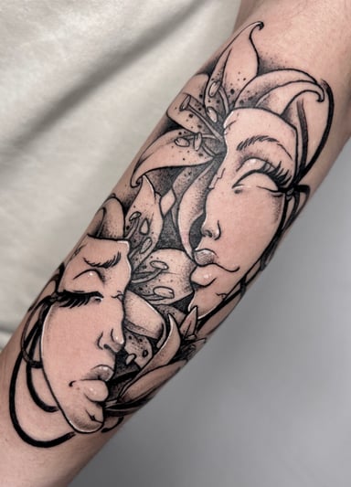 TattooGigs tattoo from Mirna R tattoo artist (Neo-traditional, Blackwork style)