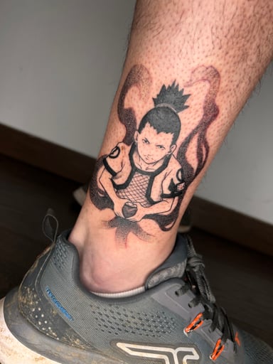 TattooGigs tattoo from Mirna R tattoo artist (Blackwork, Otaku, Illustrative style)