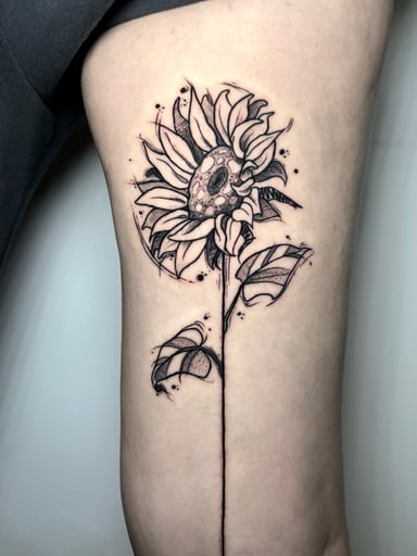 TattooGigs tattoo from Mirna R tattoo artist (Blackwork, Illustrative, Fine-line style)