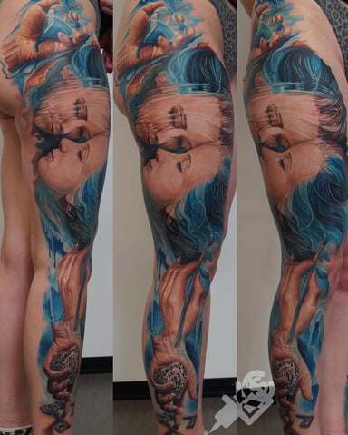 TattooGigs tattoo from Csaba K tattoo artist (Surrealism style)