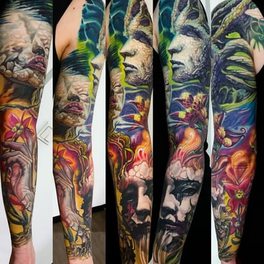 TattooGigs tattoo from Csaba K tattoo artist (Surrealism style)
