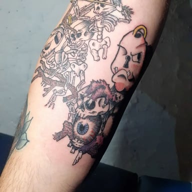 TattooGigs tattoo from Carlos M tattoo artist (New school style)
