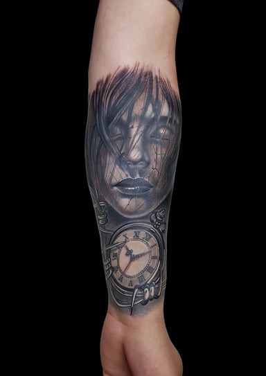 TattooGigs tattoo from Akarma T tattoo artist (Realism, Black and grey style)