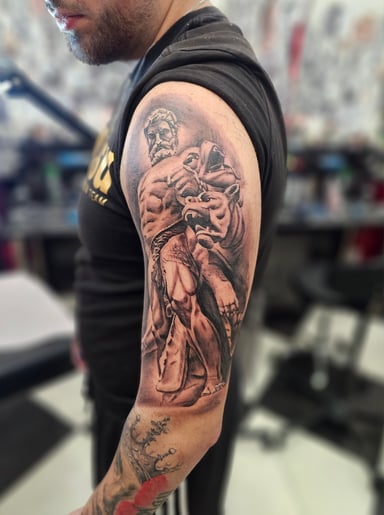 TattooGigs tattoo from  tattoo artist (Realism, Black and grey style)